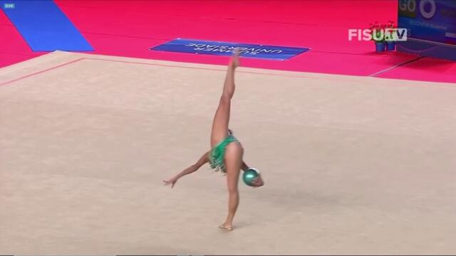 Ekaterina Selezneva  Ball EF Universiade Napoli 2019