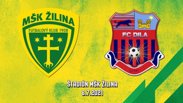 MŠK Žilina - FC Dila Gori 5:1 (2:0)