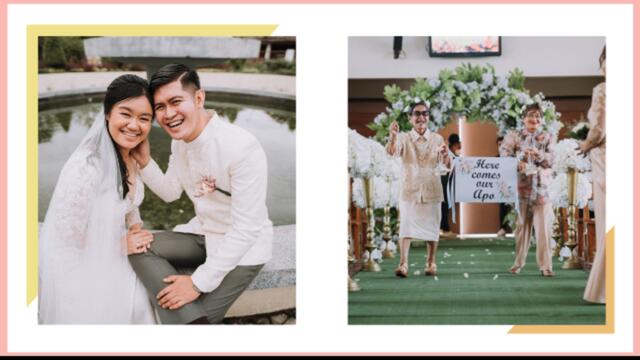 These Lolas Walked Down the Aisle as “Flower Lolas” at Their Apo’s Wedding