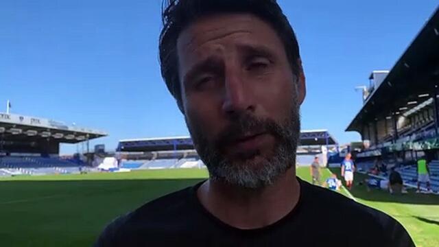 Danny Cowley's post-match interview