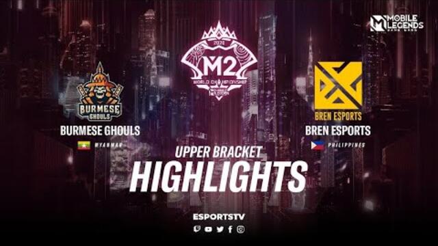 Burmese Ghouls vs Bren Esports (GAME - 6) M2 Grand Final