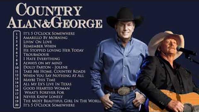 Alan Jackson & George Strait Best Songs 2021 - Alan Jackson & George Strait Greatest Hits Full Album