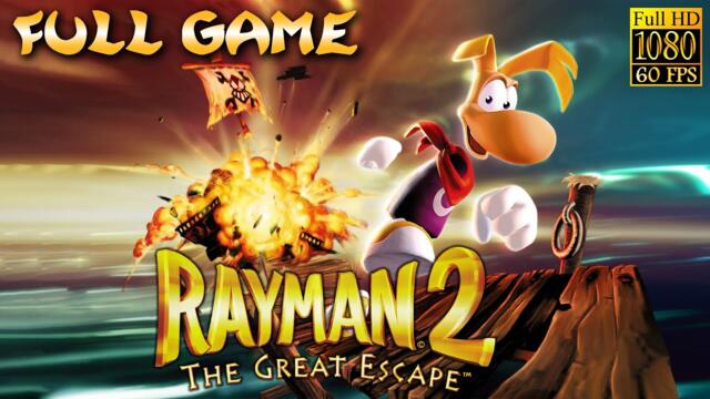 Rayman 2: The Great Escape - Full Game Walkthrough (1080P 60FPS)