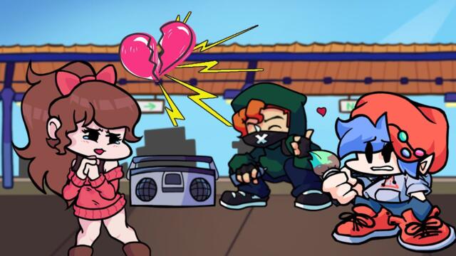 BF PREFIERE a PICO y le ROMPE el CORAZÓN a GF - Friday Night Funkin Soft [FULL 6 WEEKS] FNF Mods