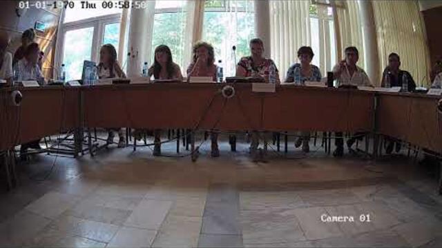 Видеозаписи от 30-то извънредно заседание на Общински съвет – Твърдица, 18.08.2021 г. - камера 1