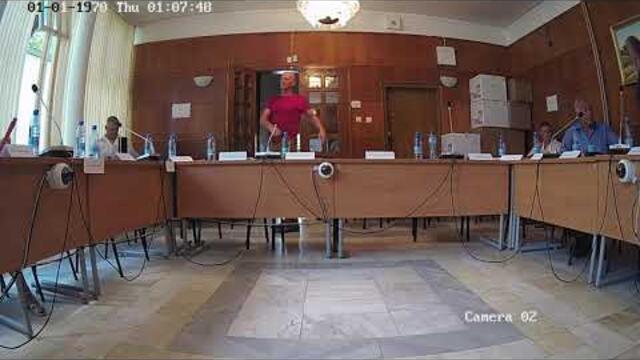 Видеозаписи от 30-то извънредно заседание на Общински съвет – Твърдица, 18.08.2021 г. - камера 2