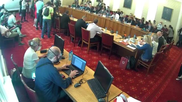 Главният прокурор Иван Гешев в Комисията по конституционни и правни въпроси на НС, 19.08.2021 г.