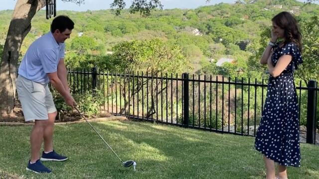 Dad Doubly Surprised During Gender Reveal