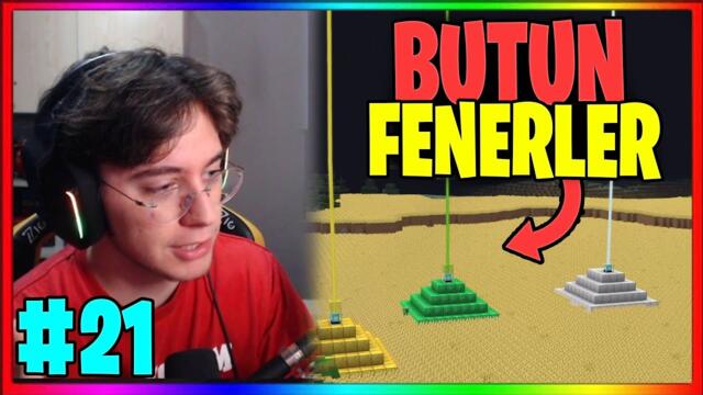 Doğukan Adal HARDCORE DA TÜM FENERLERİ YAPIYOR!! 1.17 Hardcore (21 Ağustos) Bölüm 21