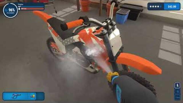 ASMR ~Tingles OVERLOAD~ Powerwashing Dirt Bike and Full Patio (Rushing Water, Visually Pleasing)