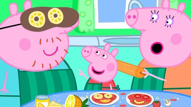 Peppa Pig Official Channel | Peppa Pig Adds Pineapple in Her Pizza