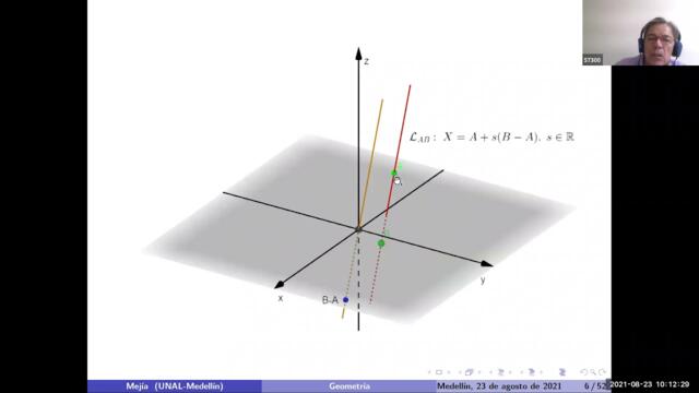 Semana 13 - Rectas y planos en el espacio