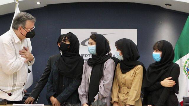 Afghan All-Girls Robotics Team Arrive Safely in Mexico