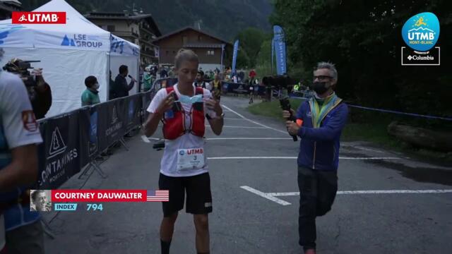 UTMB®️ 2021 Update 2 - Les Contamines First Women