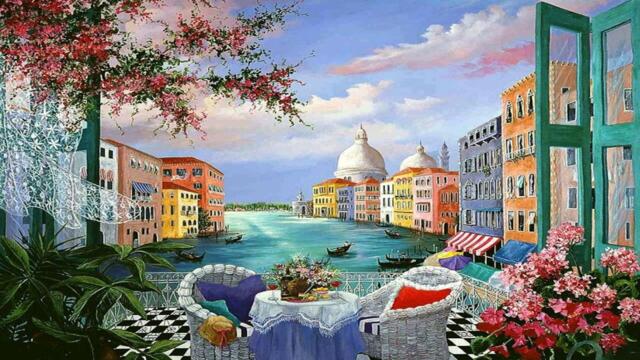 ❤️ Маса за двама ... (painting) ... (Giovanni Marradi) 🌹