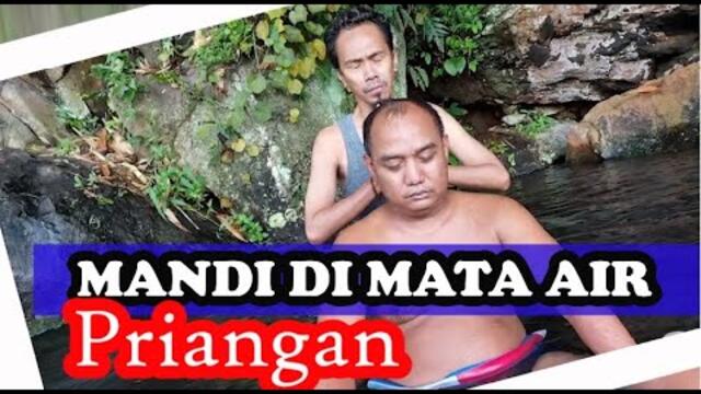 MANDI DI MATA AIR PRIANGAN "SUMEDANG"