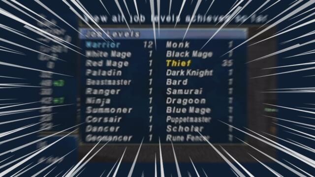FFXI All jobs speedrun (9:50:29)