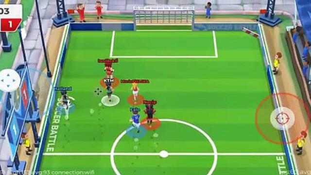 [Soccer Battle] Stingy Falo in passing