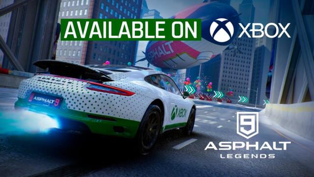 FREE GAME! Asphalt 9 Legends - Xbox Launch Trailer (2021)