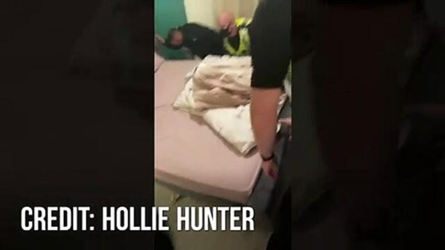 Police Scotland officers search terrified woman's home for spider