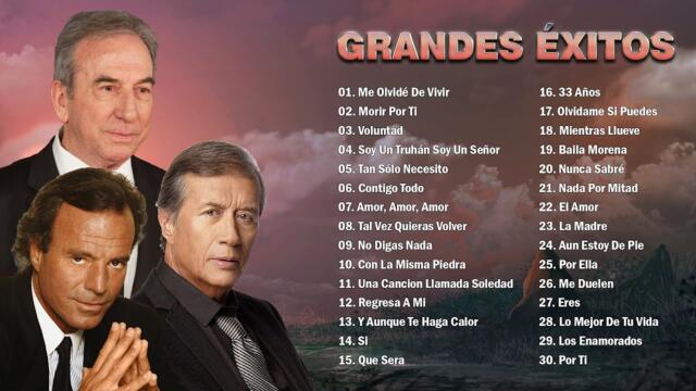 JULIO IGLESIAS, JOSÉ MARÍA NAPOLEÓN, JOSÉ LUIS PERALES MIX 30 SUPER ÉXITOS ROMÁNTICOS