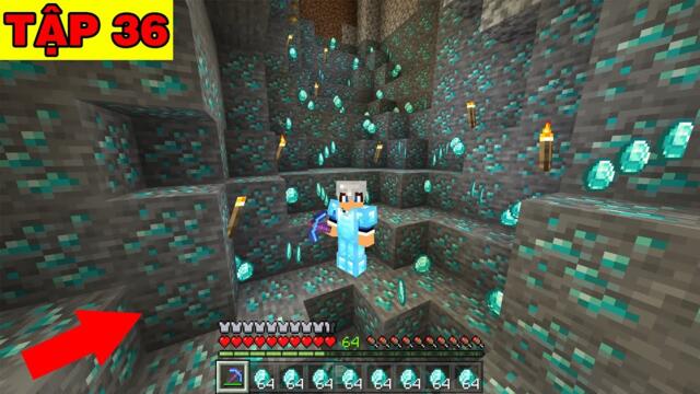 Tập 36 | SINH TỒN MINECRAFT PE 1.17 | Lâu Lắm Mới Đi Mine Ở Một Nơi Xa..!!