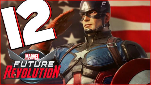 MARVEL FUTURE REVOLUTION Full Walkthrough Part 12 CAPTAIN AMERICA Story! (Mobile)