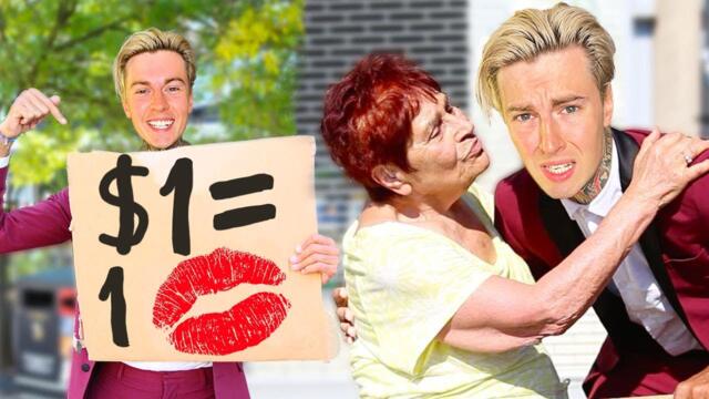 КТО БОЛЬШЕ ЗАРАБОТАЕТ ЗА 24 ЧАСА ..** ЦЕЛУЮ ЗА ДЕНЬГИ ** ( feat. ЗЛОЙ )