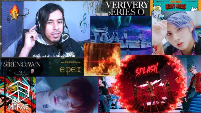【Kpop Catch Up】 MCND 'Movin' ★ VERIVERY ★ A.C.E ★ MIRAE Splash ★ EPEX ★ CIX「MVs Reaction BG Edition」