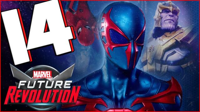 MARVEL FUTURE REVOLUTION Full Walkthrough Part 14 Thanos LOVES XANDER! (Mobile)