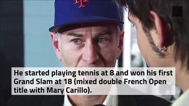 Portrait of John McEnroe
