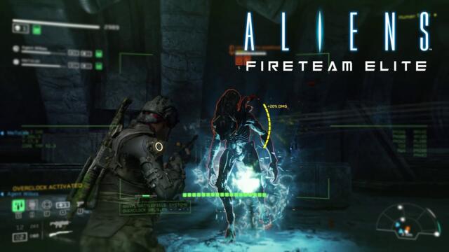 Aliens: Fireteam Elite - E2M2 CONTACT (INSANE Max Difficulty) Gunner Full Team
