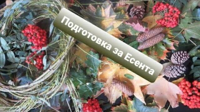 Подготовка за Есента/Влог