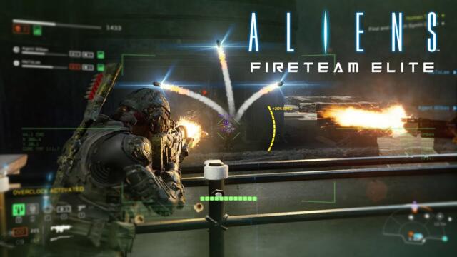 Aliens: Fireteam Elite - E2M3 EVACUATE (INSANE Max Difficulty) Gunner Full Team