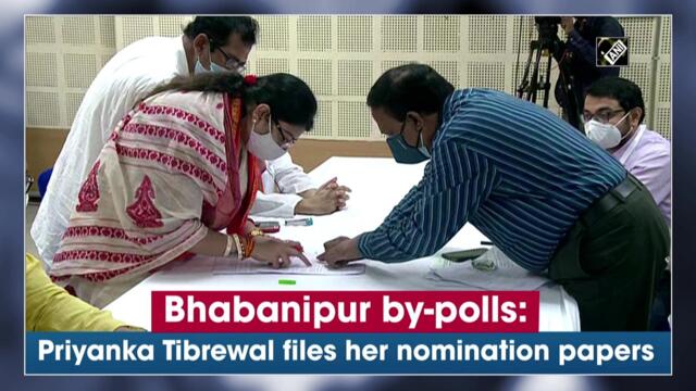 Bhabanipur bypolls: Priyanka Tibrewal files nomination papers