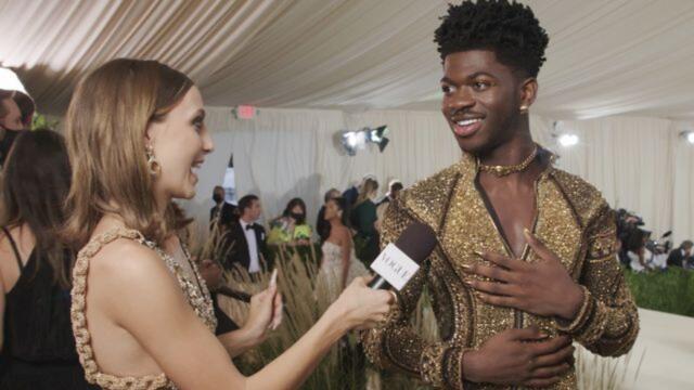 Lil Nas X on His Three Royal Outfits