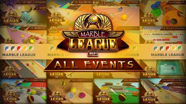 Marble Race: Marble League 2021 ALL EVENTS