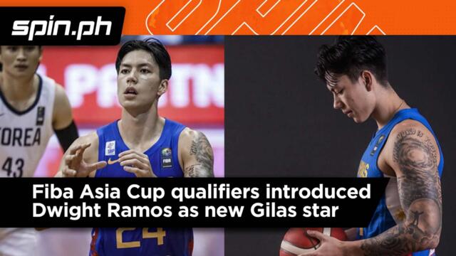 Fiba Asia Cup qualifiers introduced Dwight Ramos as new Gilas star
