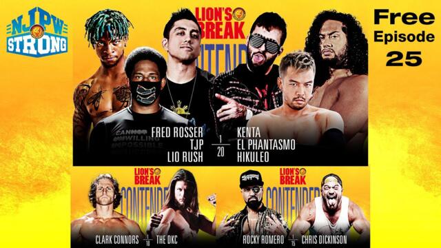 FREE FULL EPISODE! KENTA, Lio Rush, Jon Moxley! | STRONG Ep 25