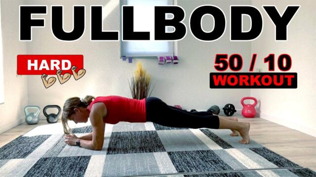 29 Min Full Body HIIT Workout | No Equipment | Hard