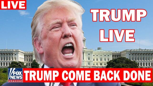 LIVE 🔴 TRUMP plans to return as President to overthrow Biden in New York City