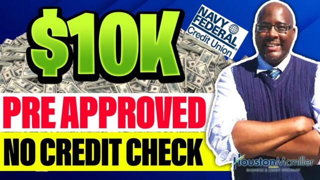 Navy Federal Pre Approval : How To Get $10k Navy Federal Pre Approval Credit Card With Bad Credit?