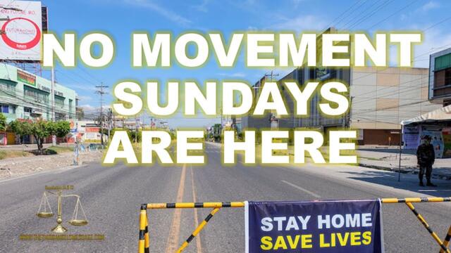No Movement Sundays  Are HERE