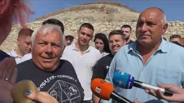 Бойко Борисов е в Праисторически солодобивен и градски център Провадия-Солницата..Всичко каза, Браво