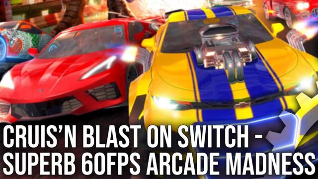 Cruis'n Blast on Switch: A Riot of Superb 1080p60 Arcade Mayhem!
