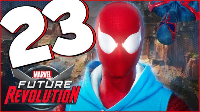 MARVEL FUTURE REVOLUTION Full Walkthrough Part 23 Welcome to Sakaar Scarlet Spider-Man! (Mobile)