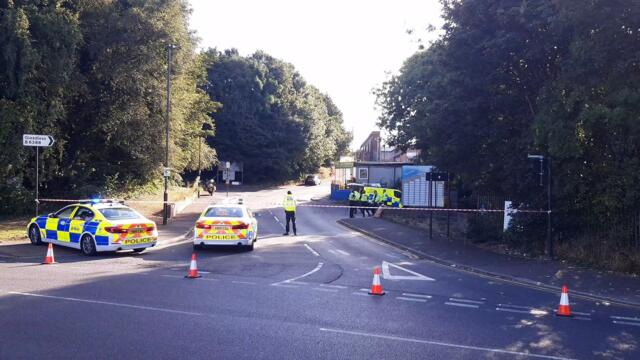 Road closed after serious crash