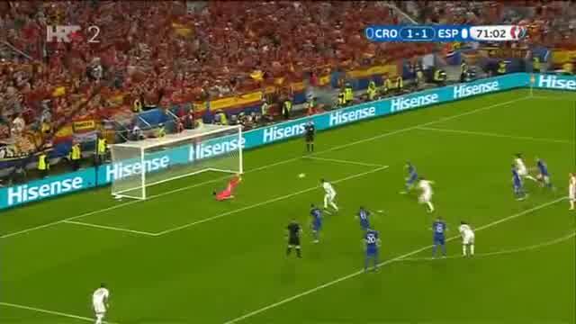 EURO 2016. Danijel Subašić obranio je jedanaesterac Sergiju Ramosu! 21. 6.