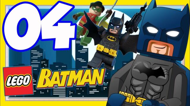 LEGO BATMAN The Video Game Part 4 RIDDLER Bank Job! Full Chapter 4 (PS3)