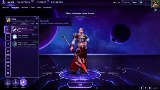 [HOTS] Build Jaina Full Dps